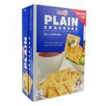 Meiji Plain Cracker Biscuit Original 416g / 104g