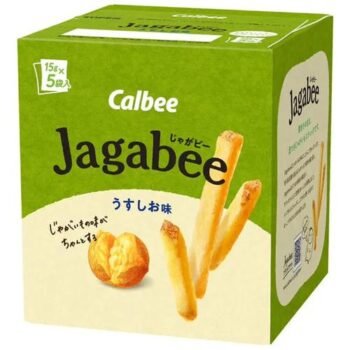 Calbee Jagabee Usushio Potato Sticks (20-Pack Bundle)